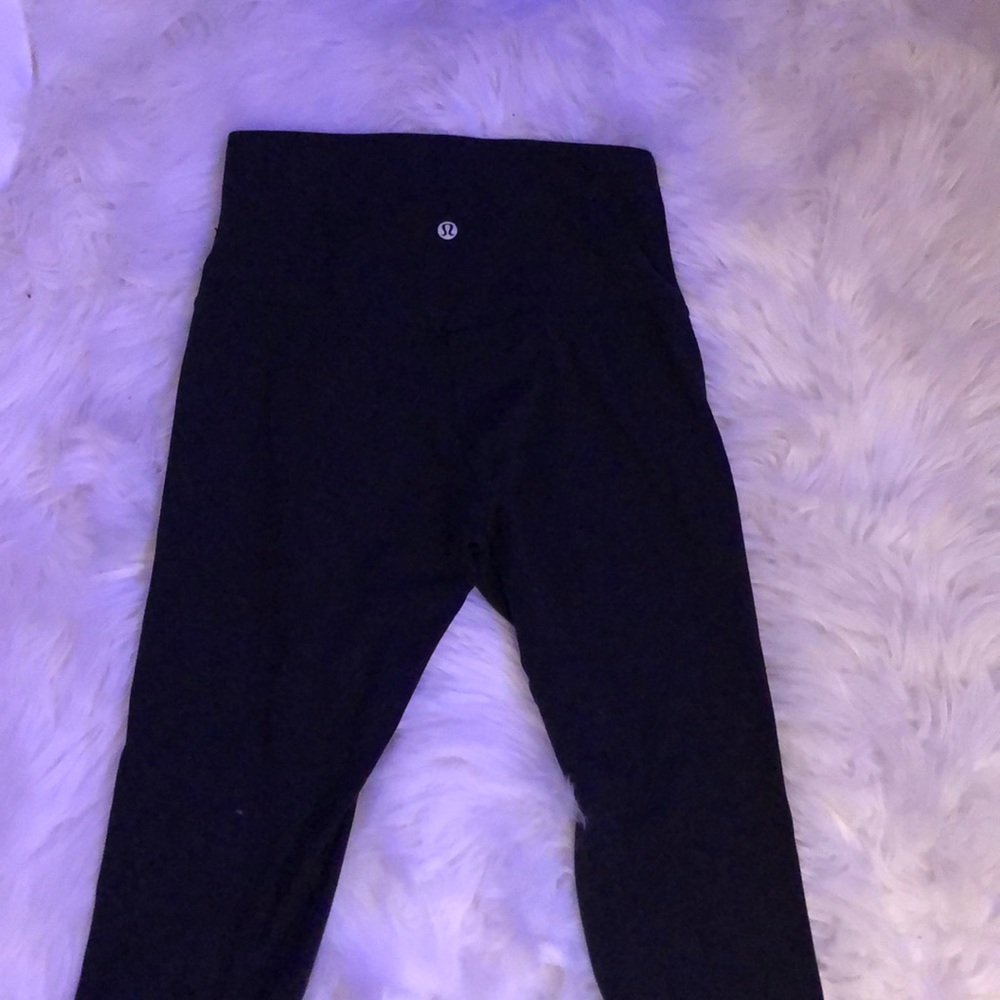 Black lulu lemon leggings align 25